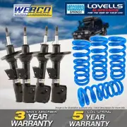 Front Rear Webco Shock Absorbers Lovells Raised Springs for Subaru Forester SF (for: Subaru)