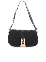 Versace Greca Goddess Satin Mini Bag