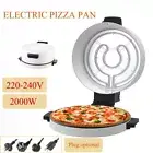2000W Electric Cooker Pizza Maker Benchtop Non-Stick Pizza Oven Flat Grill Cook