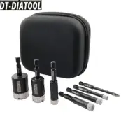 7pcs 6-25mm Diamond Dry Drilling Bit Hole Saw kit for Granite Ceramic Tile Hex