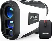 [jiehome] X1 Golf Rangefinder with Slope, Flagpole Lock and Vibration, 660/1100YDS Laser Rangefinder for Golfing & Hunting, Rechargeable Laser Range Finder Distance Measuring with High-Precision