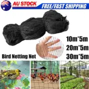 Black Anti Bird Netting Commercial Pest Net Keep Out Animals Protect Fruit Trees