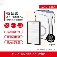 在飛比找Yahoo!奇摩拍賣優惠-一入 台製不發酸 升級顆粒碳 蟎著媽 副廠濾網 適3M 超濾