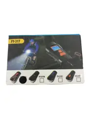 Bicycle Bike Front Light Headlight USB Cycling LED Lamp Set W/Horn US