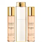 CHANEL COCO MADEMOISELLE (3 x 0.7 oz) Eau De Parfum EDP TWIST AND SPRAY, NIB