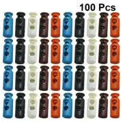 1 Bag Plastic Cord Locks Cord Locks for Drawstrings Spring Cord Lock