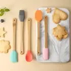 5pcs/set detachable Silicone Spatula Colorful Butter Spreader Scraper Butter
