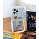 niko and原創BILLY熊系列大學校園iPhone13/14支架手機殼-二色-110455