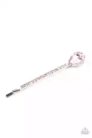 Paparazzi: Princess Precision - Pink Hair Clip