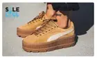 Puma Womens Fenty X Brown Casual Shoes Sneakers 366268-02