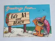 VINTAGE GARFIELD THE CAT POSTCARD..........................