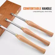Wood Lathe Chisel Set 3 Piece Carbide For Turning Tools with Wooden Box for Pen