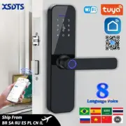 Wifi Smart Door Lock With Biometric Fingerprint /Smart Card /Password/Key Unlock