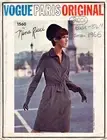 1966 Vintage VOGUE Sewing Pattern B34" DRESS (2001) Nina Ricci Vogue 1560