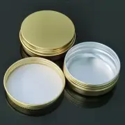 4/12pcs 60g Aluminum Cosmetic Jars Cream Empty Bottle Powder & Pill Containers