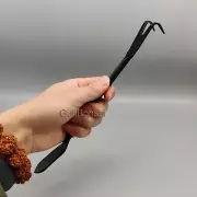 Carbon Steel Bonsai Root Hook Rake Spatula Gardening Mix-function Tool