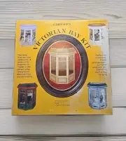 Vintage 80s CARLSON’S Miniature ~ Victorian Bay Kit ~ Dool House or Free Standin