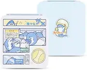 GeekShare Portable Switch Game Card Case-Switch Game Holder Case with 12 Game Card Slots-Game Card Cartridge Carrying Storage Box Compatible with Switch- Cute Shark