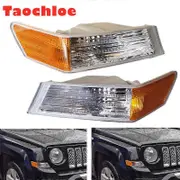turn signal Light case For Jeep Patriot 2007-2016 Corner Light oem 68004181AC 68004180AC front light turning signal lights 1Pair