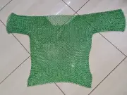 Medieval Chainmail Shirt Knight Armour Aluminum Hauberk LARP