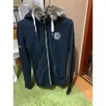 SUPERDRY 極度乾燥 連帽毛毛外套 S