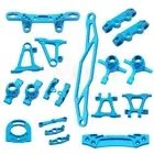 For 1/10 TAMIYA TT02 RC Truck Full Upgrade Set Aluminum Alloy Spare Accessories