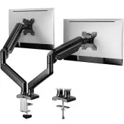 ErGear Dual Monitor Stand up to 32 inches Screen, Load-Bearing Max 22 lbs Eac...