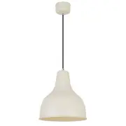 Nesby Pendant Light W300mm Beige / Satin - NESBY PE30-BE