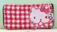 【震撼精品百貨】Hello Kitty 凱蒂貓~Hello Kitty日本SANRIO三麗鷗KITTY化妝包/筆袋-毛巾布紅*00330