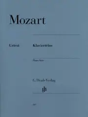 Mozart Piano Trios Violin & Cello Henle Urtext Classical Sheet Music Book