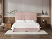 My Style Framed Headboard & Drawer Base - Super King / Rosewater / Drawer Base