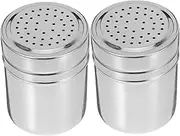 Travel Set Stainless Steel Seasoning Jars Versatile for Cooking Picnics Camping