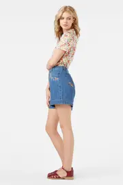 Papillon Emb Short