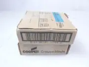 Cooper Crouse-Hinds TP568 Steel Square Cover Flat Blank 4-11/16" PACH OF 25PCS