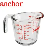 在飛比找momo購物網優惠-【美國Anchor】專業級強化玻璃量杯(250cc)