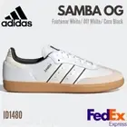 Adidas Originals SAMBA OG Footwear White / Core Black ID1480 Unisex shoes F/S
