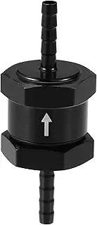 X AUTOHAUX Fuel Check Valve One Way/Inner Non Return One Way Check Valve for Car Fuel Petrol Gasoline Diesel/Durable 0.16" 4mm OD / 1 Pcs Black