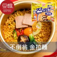 在飛比找Yahoo奇摩購物中心優惠-【豆嫂】 韓國泡麵 OTTOGI不倒翁 金拉麵(原味)(單包