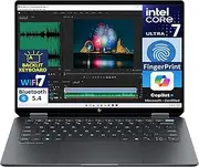 HP OmniBook Ultra Flip 2-in-1 Laptop 14.0" Touchscreen 2.8K Display (Intel Ultra 7-256V, 16GB LPDDR5, 1TB SSD, Backlit KB, Fingerprint, 2 Thunderbolt 4, WiFi 7, Webcam, Bluetooth 5.4, Win 11 Home)