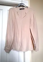 Primark Ladies Cotton Peasant Blouse Top M UK 12 NWT