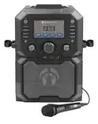 The Singing Machine SML385UBK Bluetooth Karaoke System - Black - Used & Tested