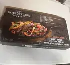 Smith Clark Ironworks Fajita Set Cast Iron & Acacia Wood Trivet Pre-Seasoned