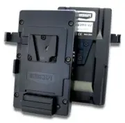 BLUESHAPE MV2MV Vplate - Vplate adaptor with power tap output.