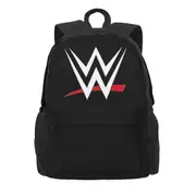 WWE Backpack, Lightweight Durable College Backpack, Travel Daypack, Water Resistant College Computer Bag For Women & Men, Fit 15 Inch Laptop Notebook