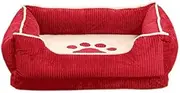 Kennel Removable and Washable Teddy Pet Mattress Schnauzer Nest Large Dog Puppy Dog Mat Winter Warm