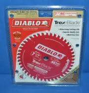 Diablo 7-1/4 in. Dia. x 5/8 in. Carbide Tip Circular Saw Blade 44 teeth