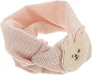 EXQUIMEUBLE Newborn Baby Girl Headband: Stretchy Hairband With Bunny Design - Knot Style Infant Headdress - Toddler Headwear For Baby Shower