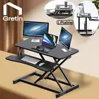 2024 Standing Desk Laptop Riser Height Adjustable Sit Stand Computer Shelf