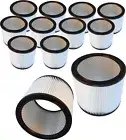 Lot 12-Pack HQRP H12 Cartridge Filter for Shop-vac 903-04-00 9030400 Replacement