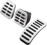 Fit for VW Bora/Jetta Mk4 / Golf Mk4 / Polo 9N Non-Slip Stainless Steel Style Pedal Cover for Manual Gear